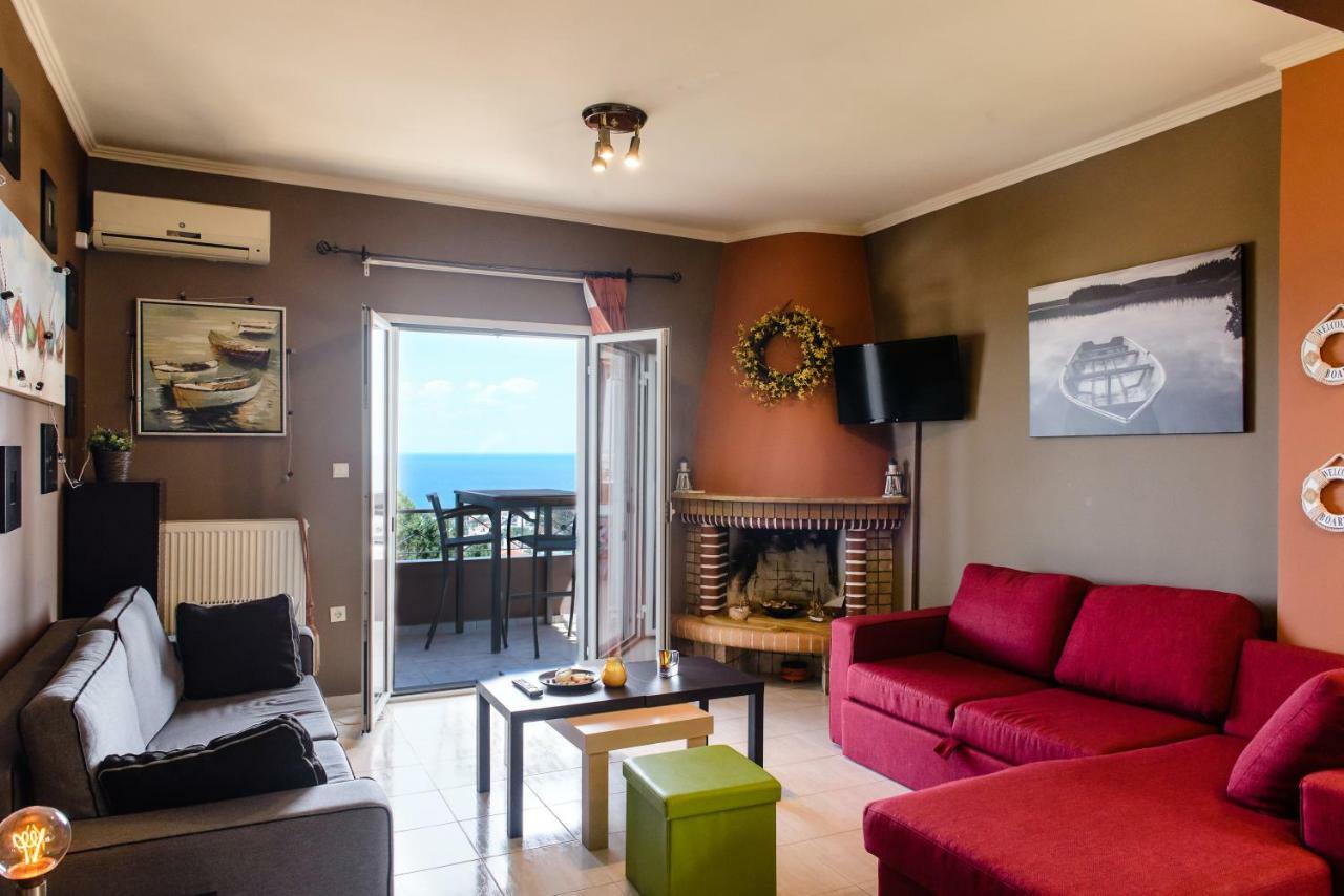 Peris Panoramic Villa Near Athens Airport Paralia  Dış mekan fotoğraf