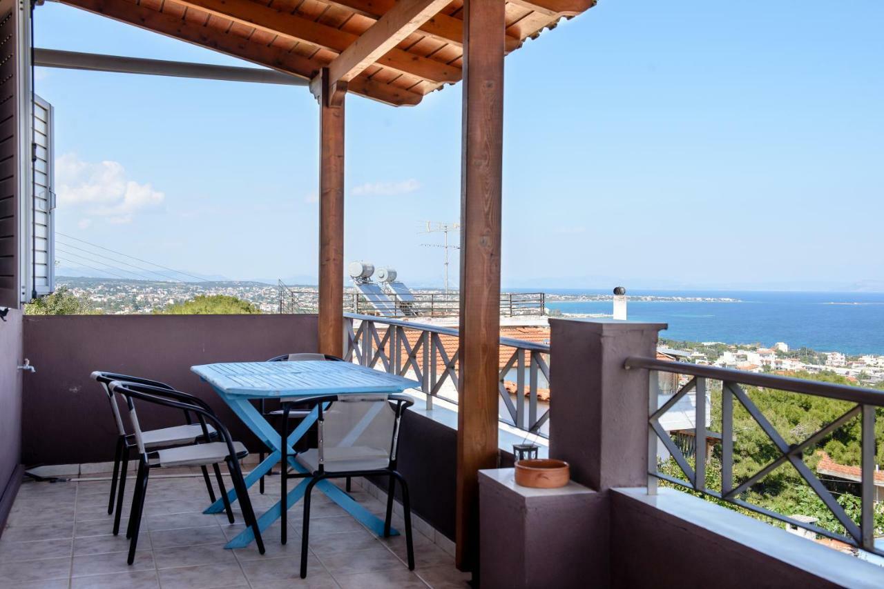 Peris Panoramic Villa Near Athens Airport Paralia  Dış mekan fotoğraf