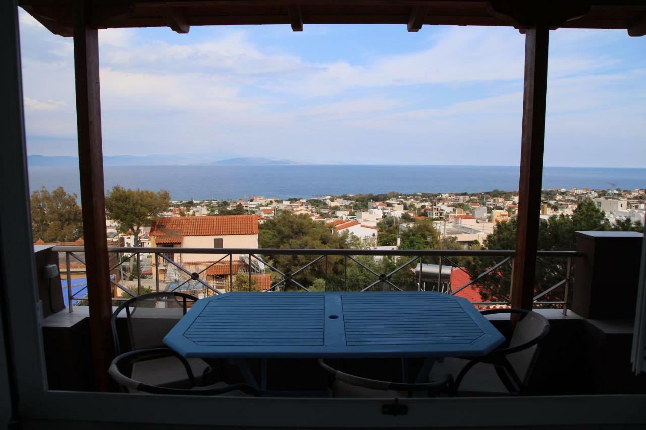 Peris Panoramic Villa Near Athens Airport Paralia  Dış mekan fotoğraf